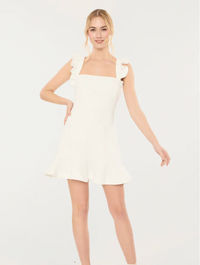 Mini Hara Dress - White