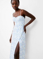 Camille Echo Crepe Strappy Dress