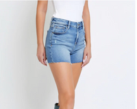 Finn High Rise Short - Medium Blue