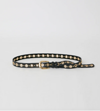 Londyn Belt - Black/Gold