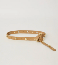 Tilly Moto Belt - Vacchetta Gold