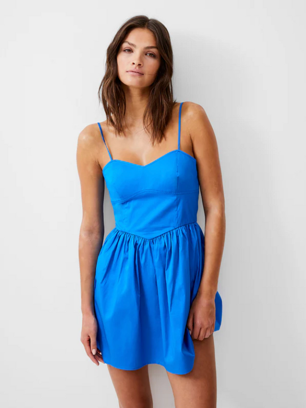 Florida Strappy Flared Dress - Sea Star