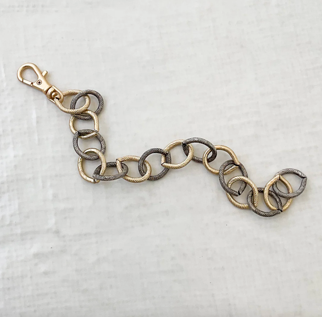 Mixed Metal Link Bracelet