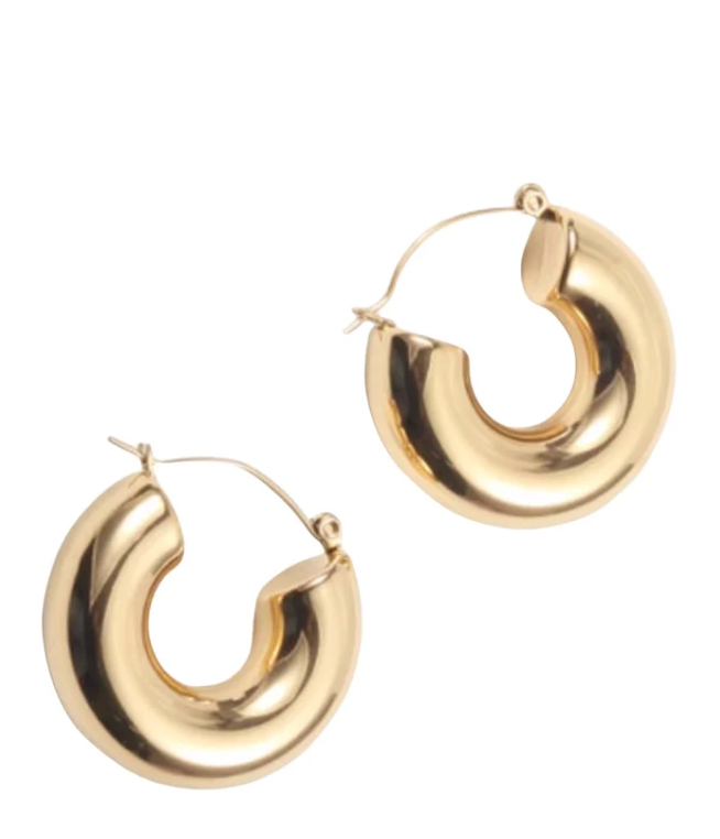 Girl Boss Hoop Earring