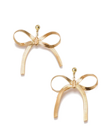 Gifted Bow Statement Earring