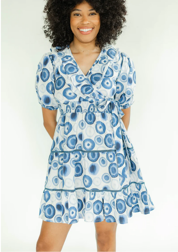 Lehua Dress - Wedgewood