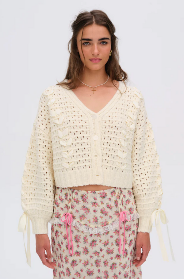 Laurel Oversized Cardigan - Cream