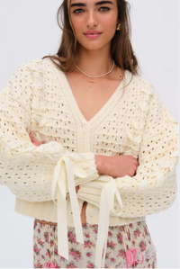 Laurel Oversized Cardigan - Cream