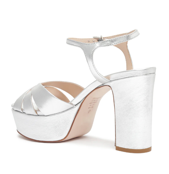 Keefa Platform Sandal - Silver