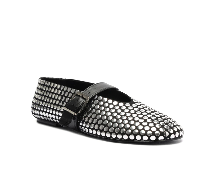 Eiza Studded Flat