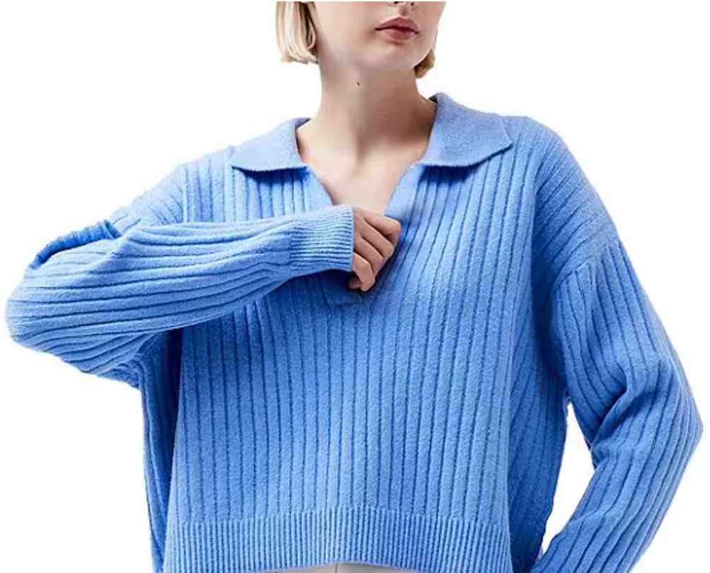 Vhari Collar Knit Sweater