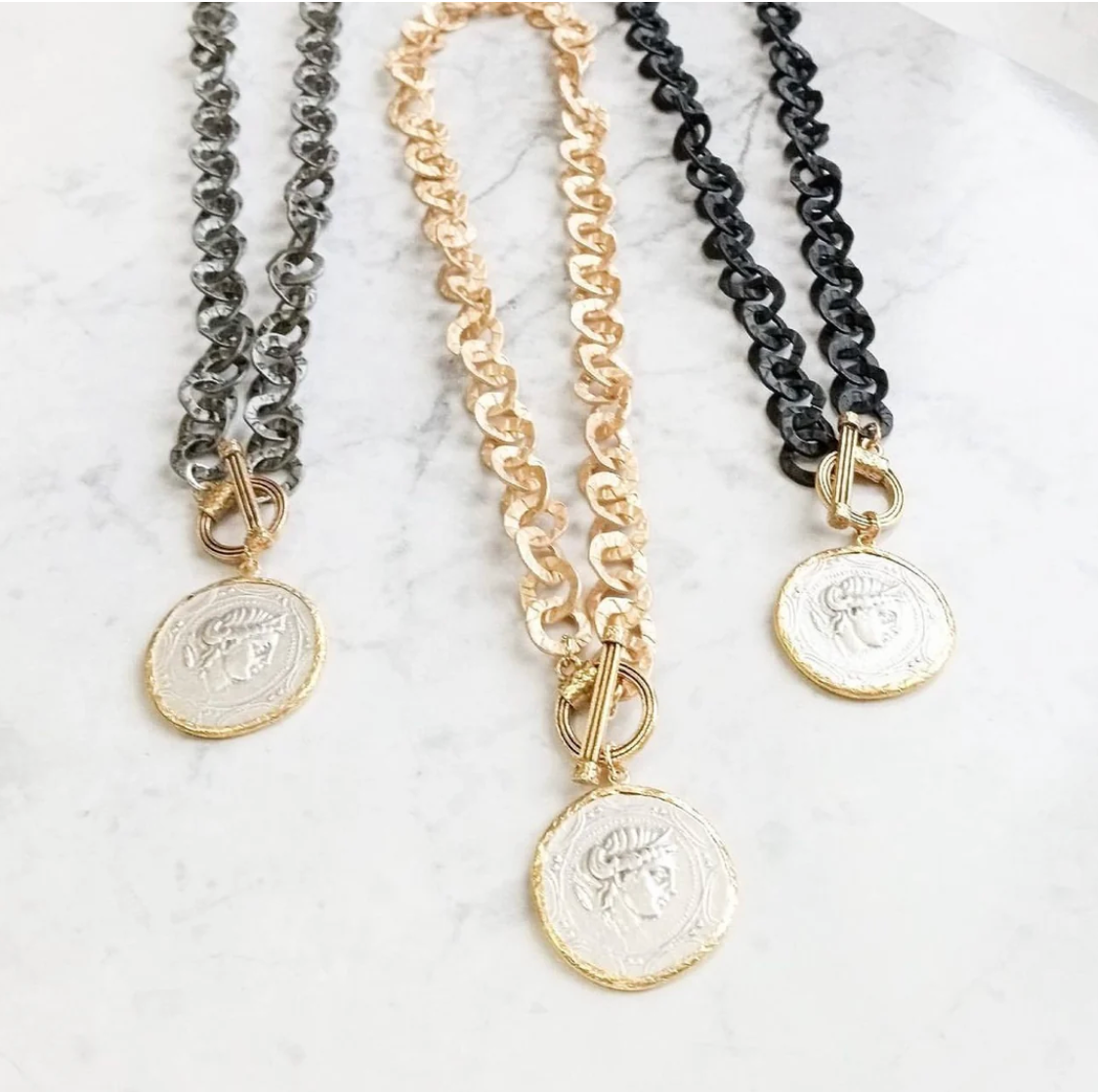 Vintage Coin Necklace