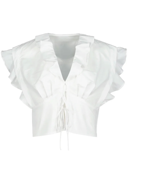 Raphael Ruffle Top