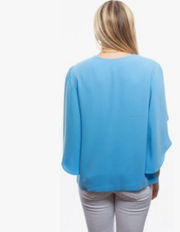 Nina Top - Provence Blue