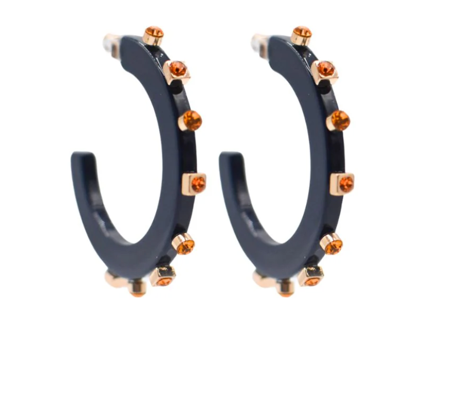 City Girl Jewel Hoop - Large