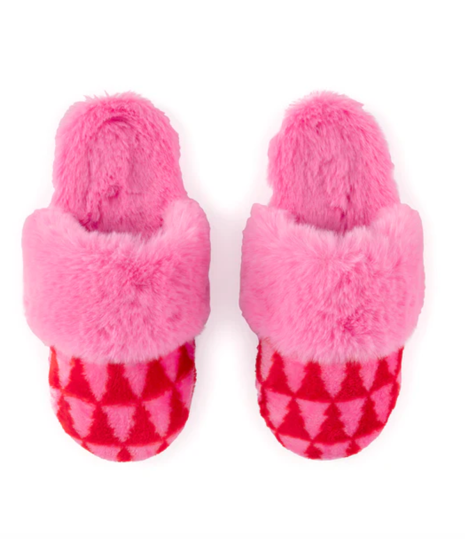 Felicity Trees Slippers-Pink