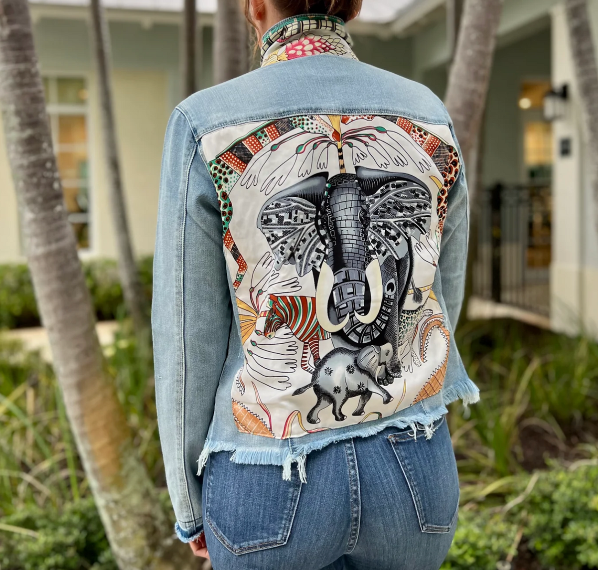 The Light Denim Jacket / White Elephant