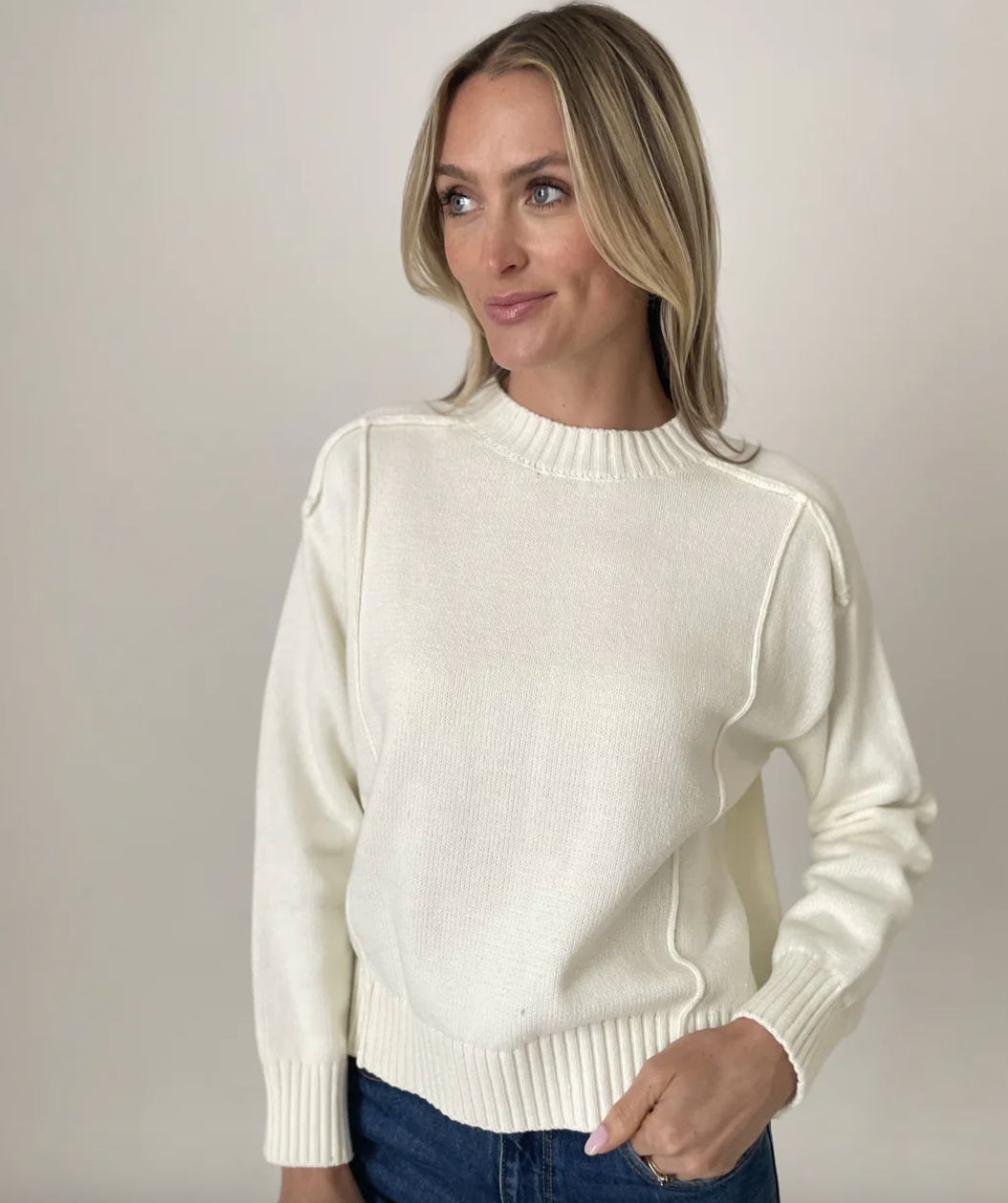 Sydney Sweater-Cream