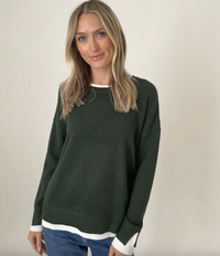 Ashlin Sweater-Hunter Green