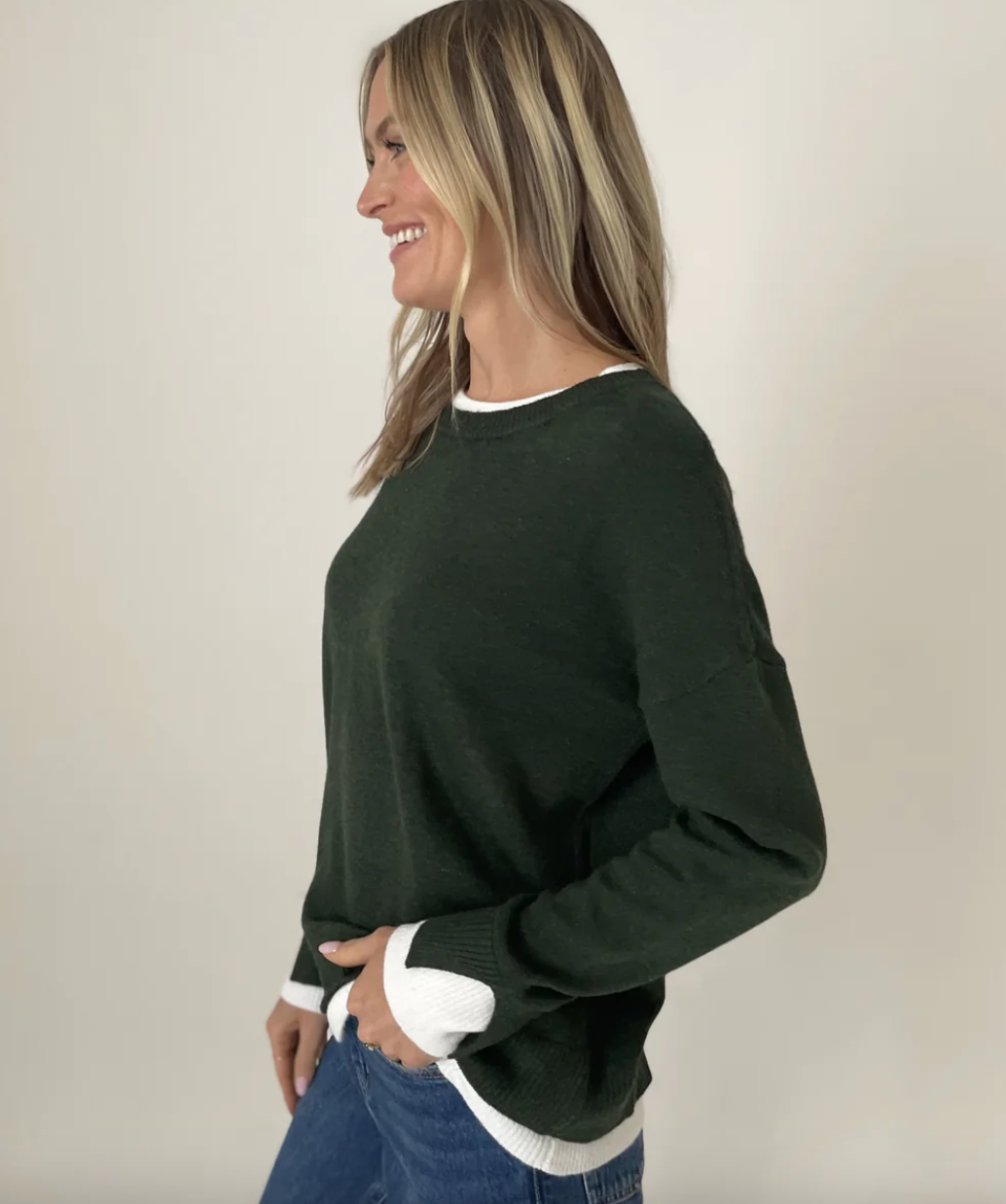 Ashlin Sweater-Hunter Green