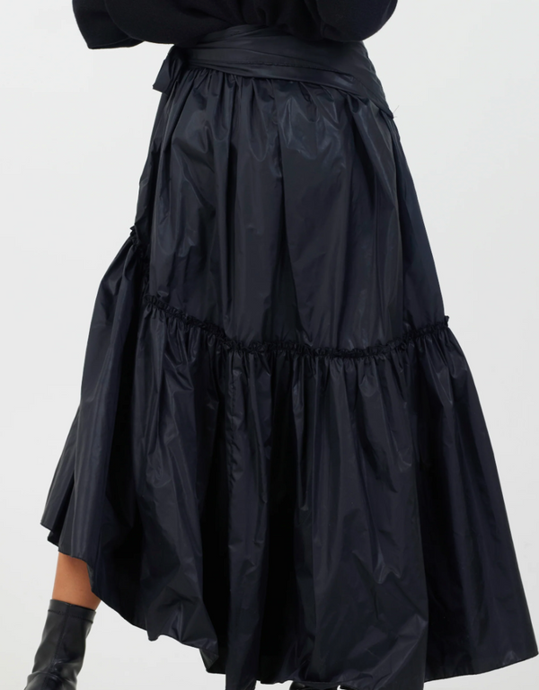 Kimmi Wrap Maxi-Black