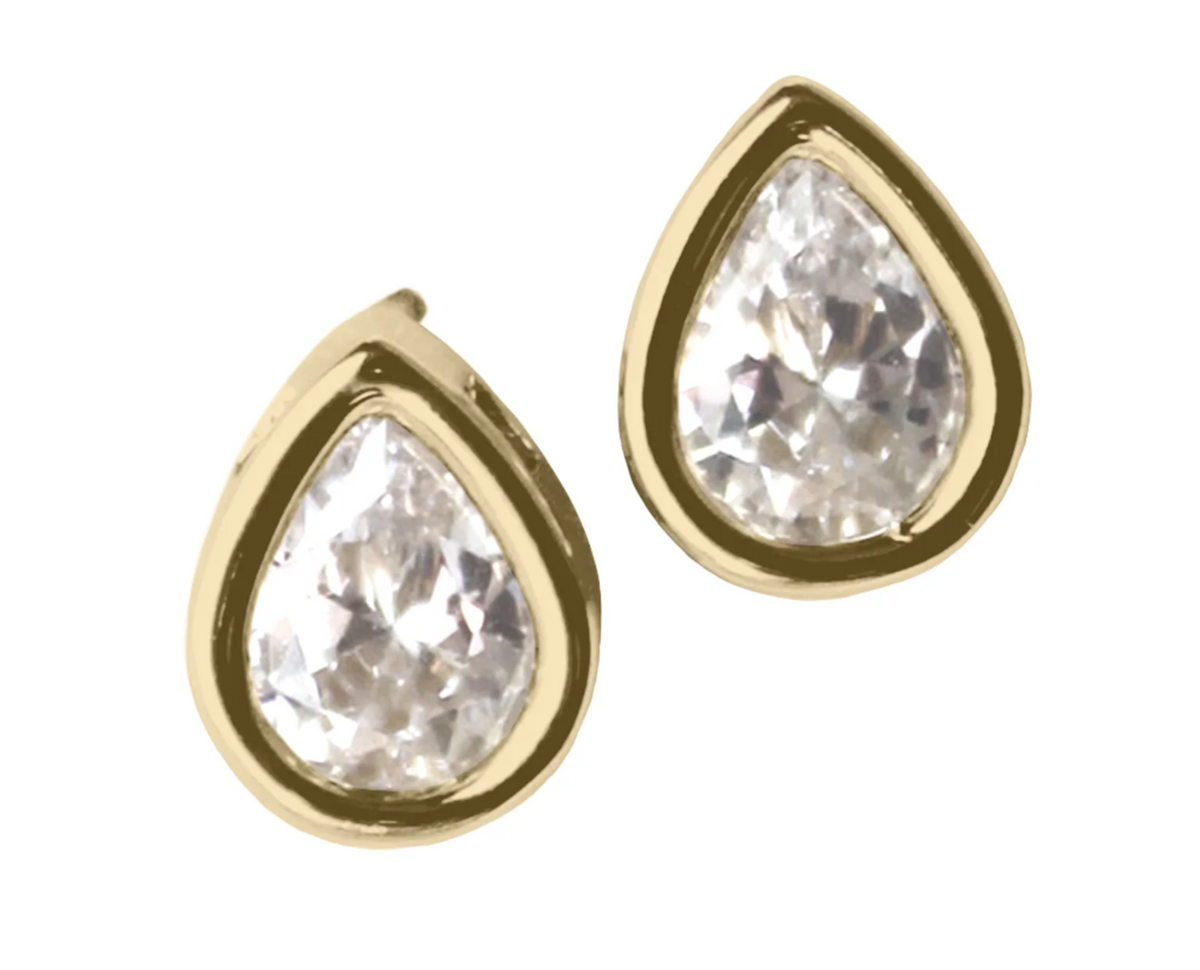 Bridget Stud Earring-Gold