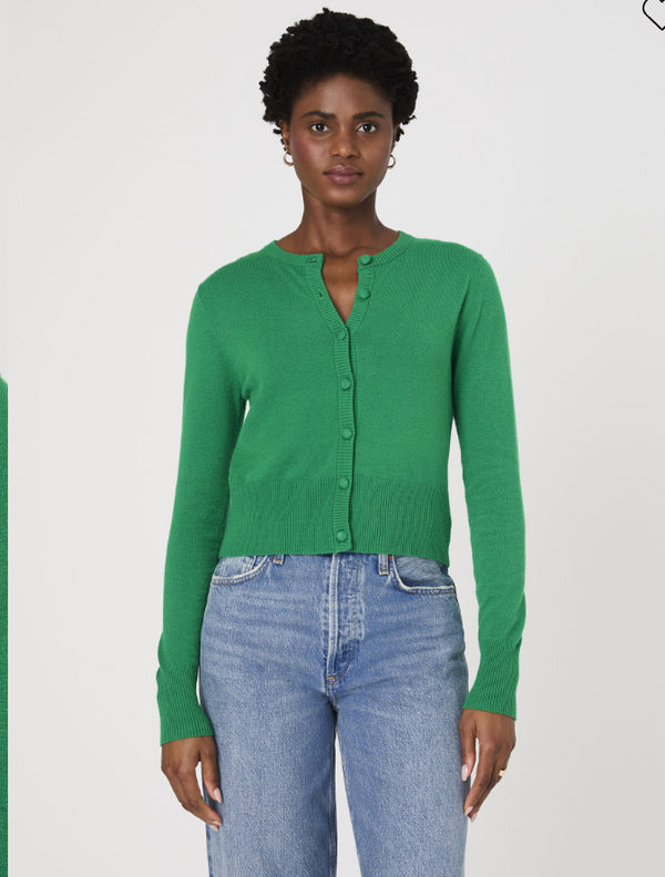 Cosysoft Slim Cardigan-Green