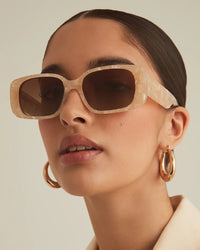 The Heatherton Sunglasses - Pearl Tortoise