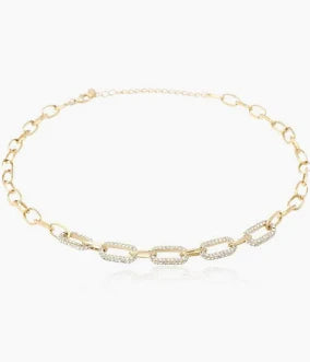 Hallie Gold Chain Necklace