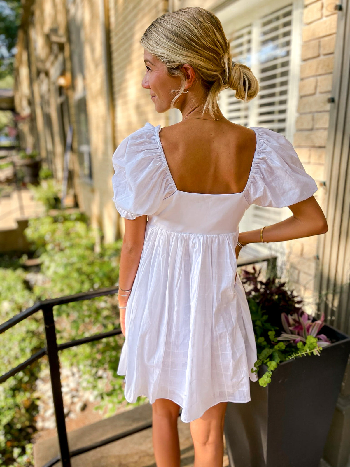 White Out Mini Dress