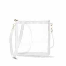 Double Nudie Crossbody Handbag - White