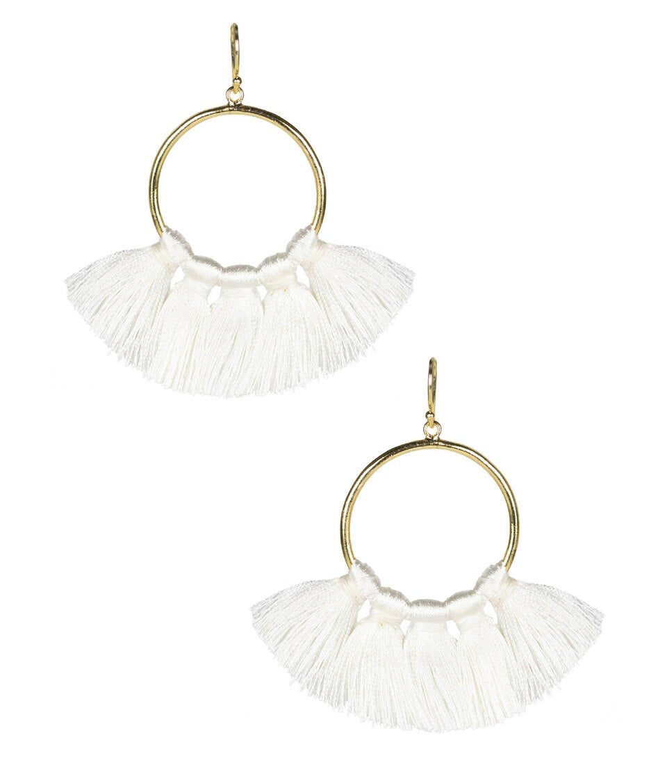 Izzy Earring - White