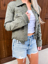 Hazy Jade Denim Jacket
