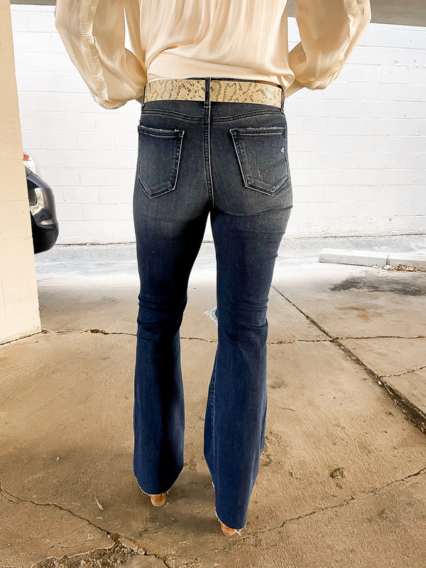 You've Got Flare Jeans - Blue Denim