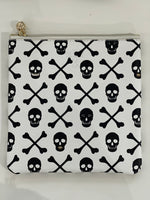 Holly Skull Accessory Bag