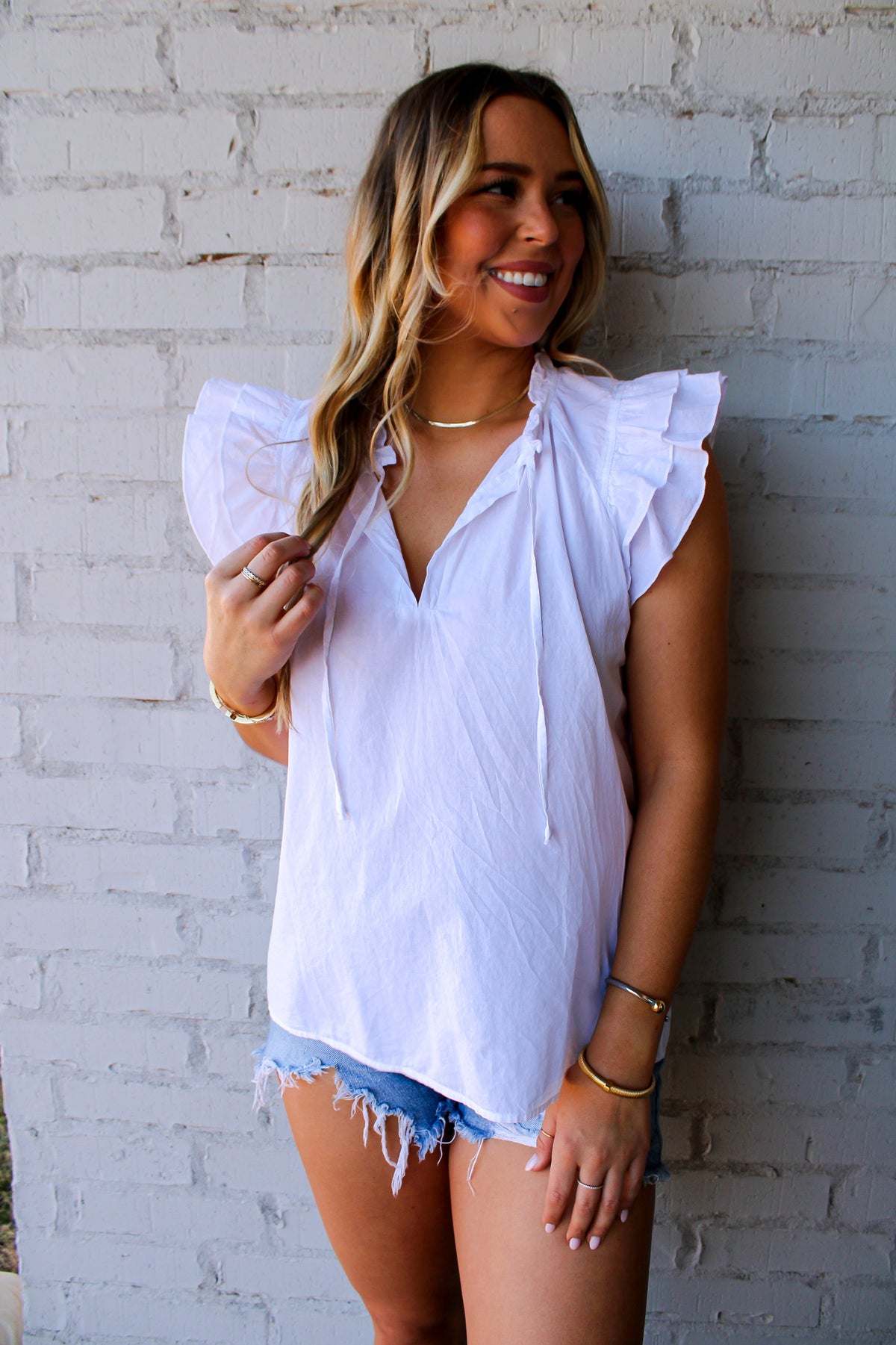 Dreamy Top -White