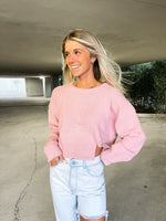 Strawberry Blush Sweater