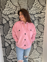 Pink Big Shacket