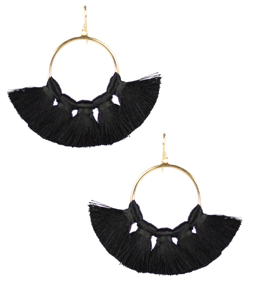 Izzy Earring -Black