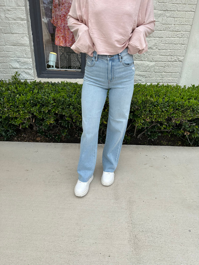 Logan Dad Jean - Light Denim