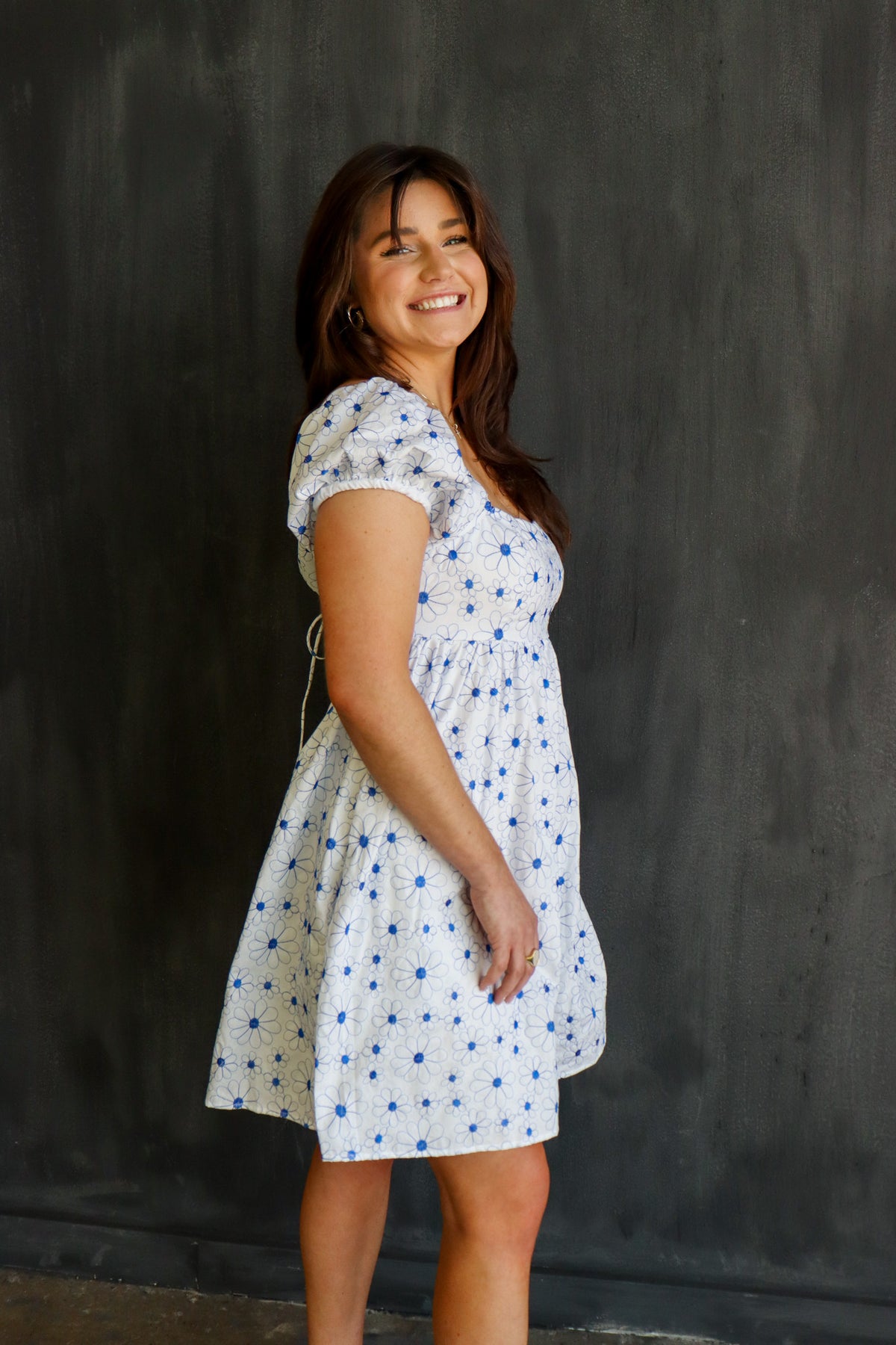 Fun In Floral Dress