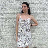 Lavender Swirl Dress