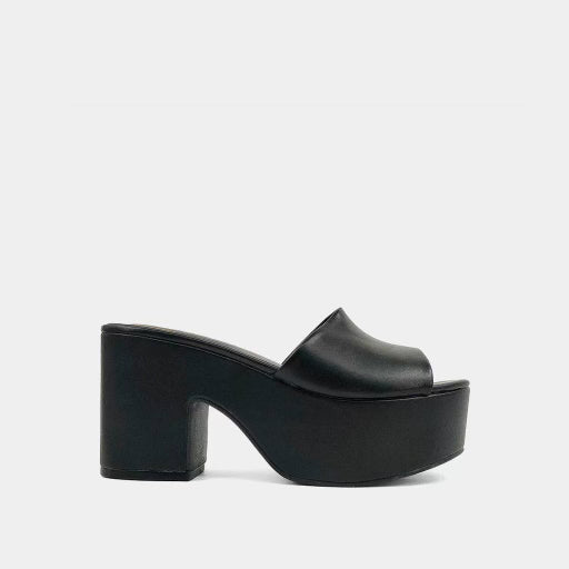 Giza Platform Shoe - Black