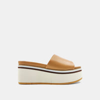 Jade Platform Shoe - Camel