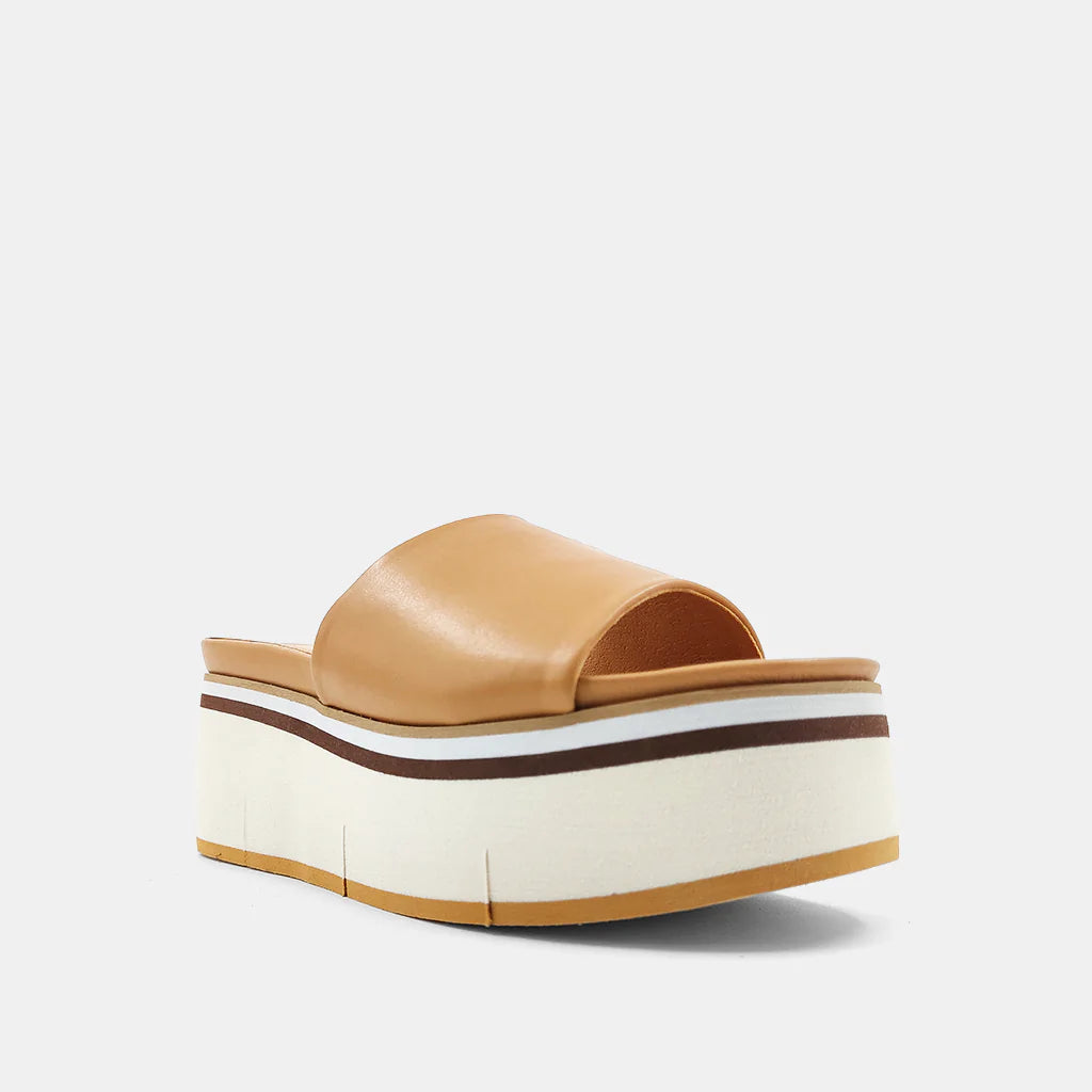 Jade Platform Shoe - Camel