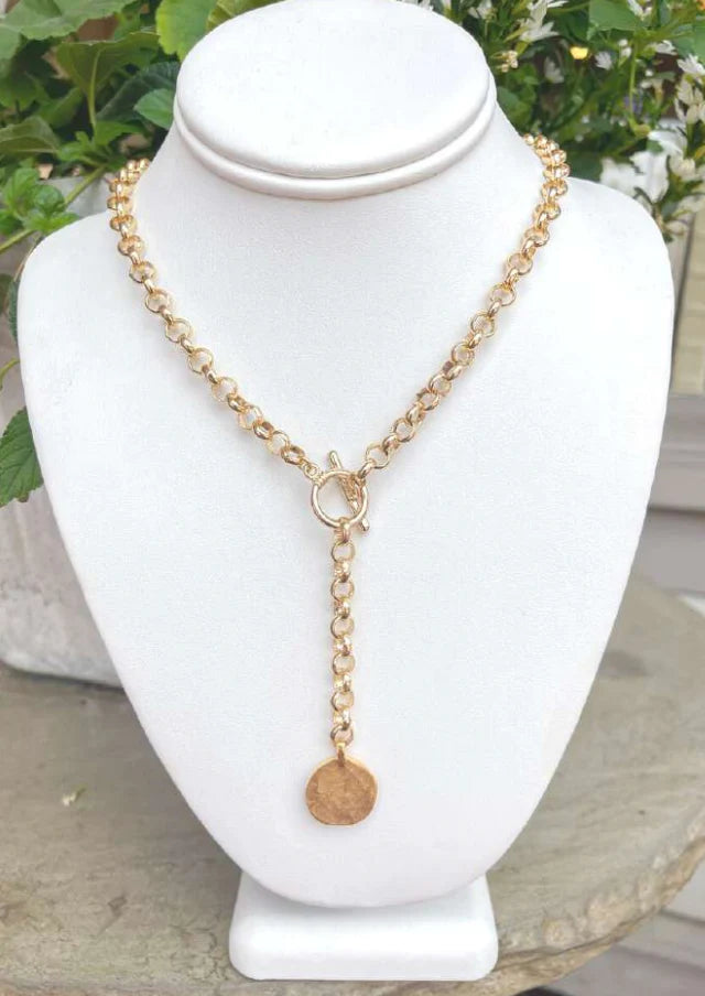 Chunky Coin Necklace