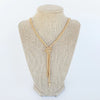 Knotted Necklace - Gold