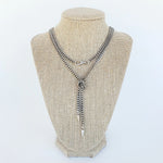 Knotted Necklace - Silver
