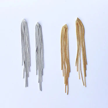 Metal Fringe Earring