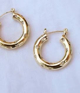 Camber Hoop Earring